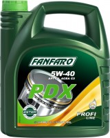 Фото - Моторне мастило Fanfaro PDX 5W-40 5 л