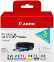 Картридж Canon PGI-550/CLI-551 MULTI 6496B005 