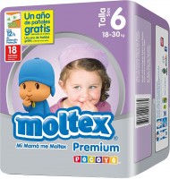 Zdjęcia - Pielucha Moltex Premium Pocoyo 6 / 18 pcs 