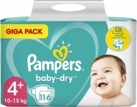 Фото - Підгузки Pampers Active Baby-Dry 4 Plus / 116 pcs 