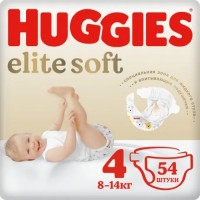 Фото - Підгузки Huggies Elite Soft 4 / 54 pcs 
