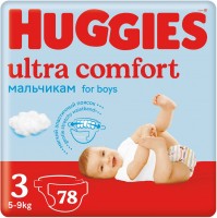 Фото - Підгузки Huggies Ultra Comfort Boy 3 / 78 pcs 