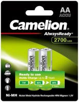 Фото - Акумулятор / батарейка Camelion Always Ready  2xAA 2700 mAh