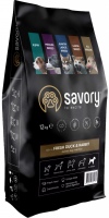 Корм для собак Savory Adult All Breeds Rich in Fresh Duck/Rabbit 12 кг