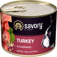 Zdjęcia - Karm dla psów Savory Gourmand Turkey Pate 