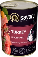 Фото - Корм для собак Savory Gourmand Turkey Pate 0.4 кг
