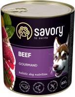 Корм для собак Savory Gourmand Beef Pate 0.8 кг