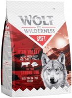 Karm dla psów Wolf of Wilderness Soft High Valley 1 kg