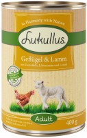 Karm dla psów Lukullus Adult Wet Food Poultry with Lamb 24 szt.