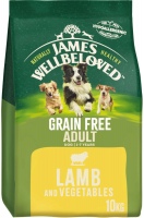 Karm dla psów James Wellbeloved Grain Free Adult Lamb 10 kg 