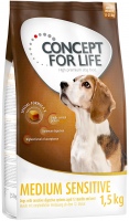 Karm dla psów Concept for Life Medium Sensitive 1.5 kg