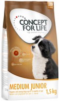 Karm dla psów Concept for Life Medium Junior 1.5 kg