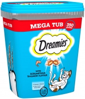 Karma dla kotów Dreamies Treats with Tasty Salmon  350 g