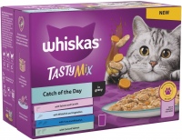 Zdjęcia - Karma dla kotów Whiskas Tasty Mix Catch of the Day in Gravy  48 pcs