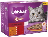 Фото - Корм для кішок Whiskas Duo Meaty Combos in Jelly  12 pcs
