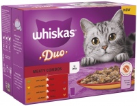 Фото - Корм для кішок Whiskas Duo Meaty Combos in Jelly  48 pcs