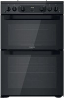 Фото - Плита Hotpoint-Ariston HDM67G0CMB/UK чорний