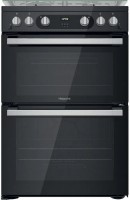 Фото - Плита Hotpoint-Ariston HDM67G0C2CB/UK чорний