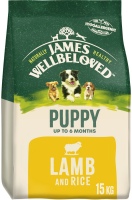 Zdjęcia - Karm dla psów James Wellbeloved Puppy Lamb/Rice 15 kg 