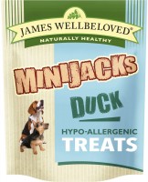 Zdjęcia - Karm dla psów James Wellbeloved Mini Jacks Dog Treats Duck 90 g 