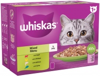 Фото - Корм для кішок Whiskas 1+ Mixed Menu in Jelly  48 pcs