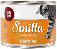Karma dla kotów Smilla Bowls Poultry with Lamb 6 pcs 