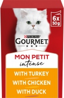 Karma dla kotów Gourmet Mon Petit Intense Poultry 6 pcs 