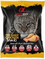 Karma dla kotów Alpha Spirit Cat Free Range Chicken Snacks  50 g