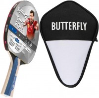 Zdjęcia - Rakietka do tenisa stołowego Butterfly Timo Boll Silver 85016 + case 