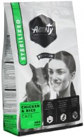 Zdjęcia - Karma dla kotów Amity Premium Sterilized Chicken/Rice  10 kg