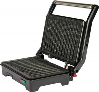 Фото - Електрогриль Salter Megastone Non-Stick 2-in-1 Fold-Out Health Grill and Panini Maker чорний