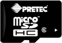 Фото - Карта пам'яті Pretec microSDHC Class 6 8 ГБ