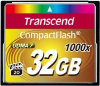 Zdjęcia - Karta pamięci Transcend CompactFlash 1000x 32 GB