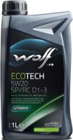 Фото - Моторне мастило WOLF Ecotech 5W-20 SP/RC D1-3 1 л
