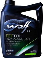 Фото - Моторне мастило WOLF Ecotech 5W-20 SP/RC D1-3 4 л