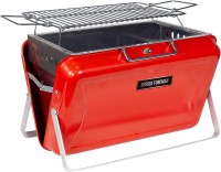 Grill George Foreman Go Anywhere Briefcase Charcoal BBQ 