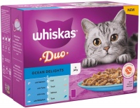 Фото - Корм для кішок Whiskas Duo Ocean Delights in Jelly  96 pcs