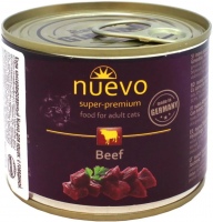 Фото - Корм для кішок Nuevo Adult Canned with Beef  200 g