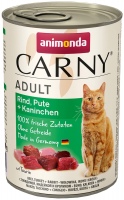 Фото - Корм для кішок Animonda Adult Carny Beef/Turkey/Rabbit  400 g