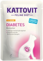 Корм для кішок Kattovit Diabetes Pouch with Chicken  48 pcs