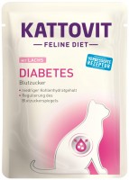 Фото - Корм для кішок Kattovit Diabetes Pouch with Salmon 