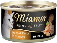 Корм для кішок Miamor Fine Fillets in Jelly Chicken/Pasta  24 pcs