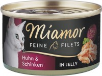 Корм для кішок Miamor Fine Fillets in Jelly Chicken/Ham  6 pcs