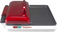 Grill elektryczny Beper P101CUD500 czerwony