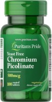 Фото - Спалювач жиру Puritans Pride Chromium Picolinate 500 mcg 100 tab 100 шт