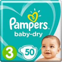 Фото - Підгузки Pampers Active Baby-Dry 3 / 50 pcs 