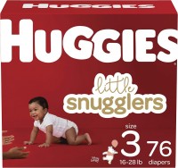 Zdjęcia - Pielucha Huggies Little Snugglers 3 / 76 pcs 