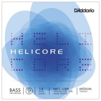 Струни DAddario Helicore Single G Orchestral Double Bass 1/4 Medium 