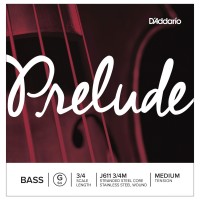 Фото - Струни DAddario Prelude Single G Double Bass 3/4 Medium 