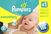 Zdjęcia - Pielucha Pampers Swaddlers 2 / 186 pcs 